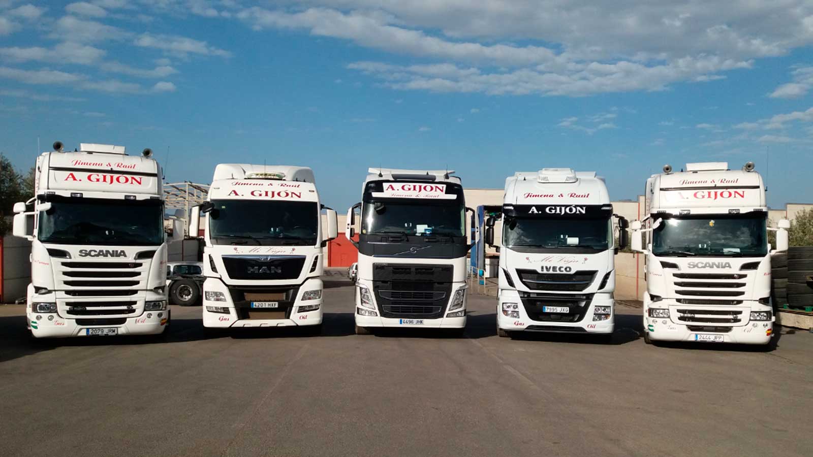 Antonio Gijón operador de transportes - Remolques