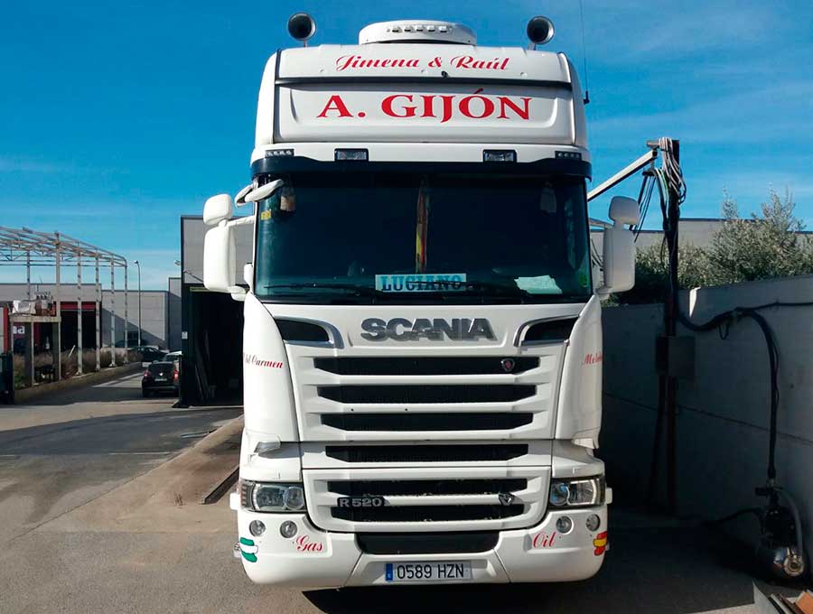 Antonio Gijón operador de transportes - Vehículos